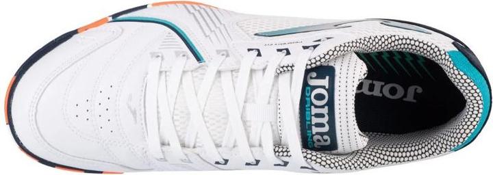 Actual product image Joma Buty piłkarskie Dribling Indoor 2432 biało-pomarańczowe DRIW2432IN 44 (44)
