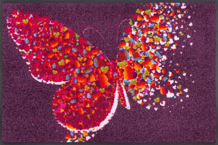 Produktbild Wash + Dry Fussmatte 50 x 75 cm Motiv PAPALLONA Schmetterling (75 x 50 cm)