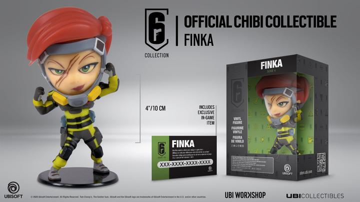 Actual product image Ubisoft Six Collection Chibi: Finka (10cm)