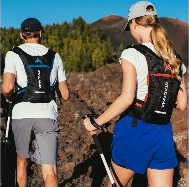 Image du produit Atacama Backpack mit Trinkblase rot (2 l)