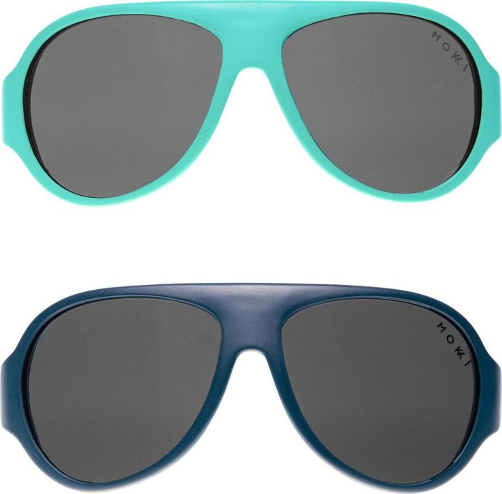 Image du produit Mokki Lunettes de soleil enfants bleu 2-5 ans click & change