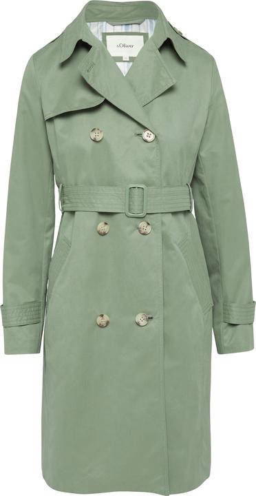 Produktbild S.Oliver Outdoor-Mantel Trenchcoat mit Streifen-Futter