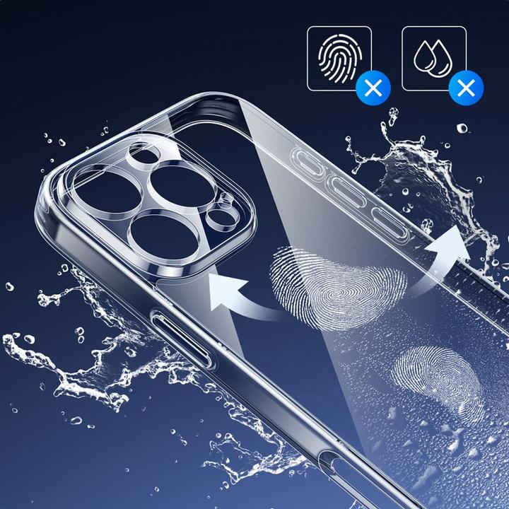 Immagine prodotto Ugreen Custodia protettiva Classy Clear per iPhone 16 Pro Max - Trasparente (Apple iPhone 16 Pro Max)