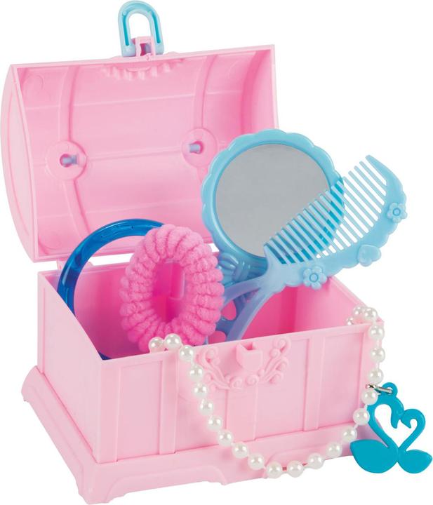 Image du produit Toi-Toys Bijoux de princesse des glaces dans un coffre au trésor avec son et lumière