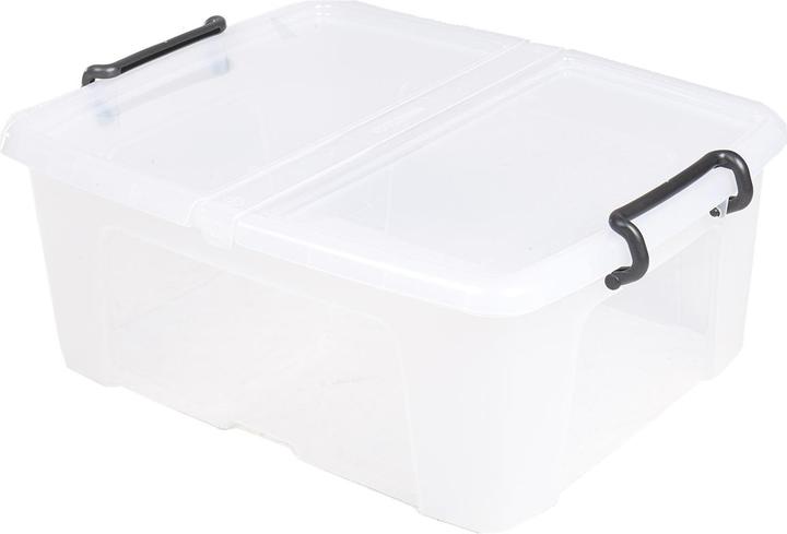 Produktbild RS PRO 24 Litre Container With Hinged Lid (39.50 cm, 24 l)