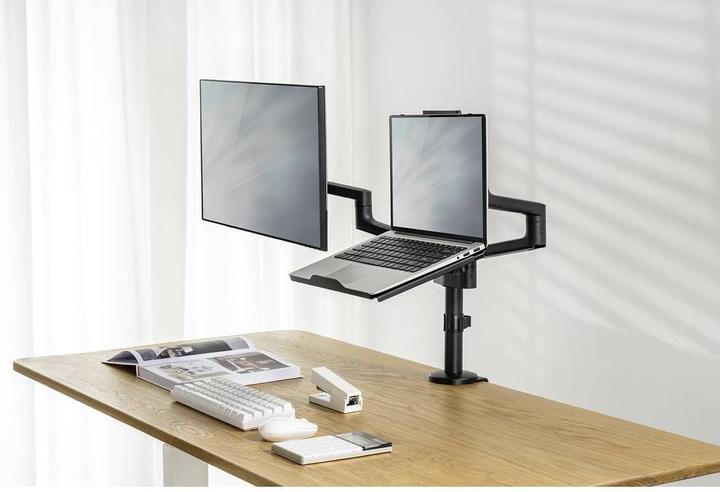 Image du produit myWall Supports réglables pour adaptateur d'ordinateur portable pour les fixations de moniteur