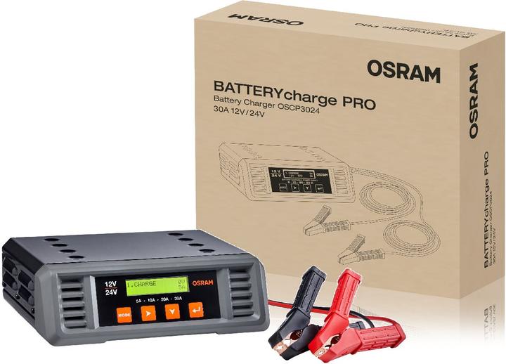 Produktbild Osram Batterieladegerät 30A (12V, 24V)