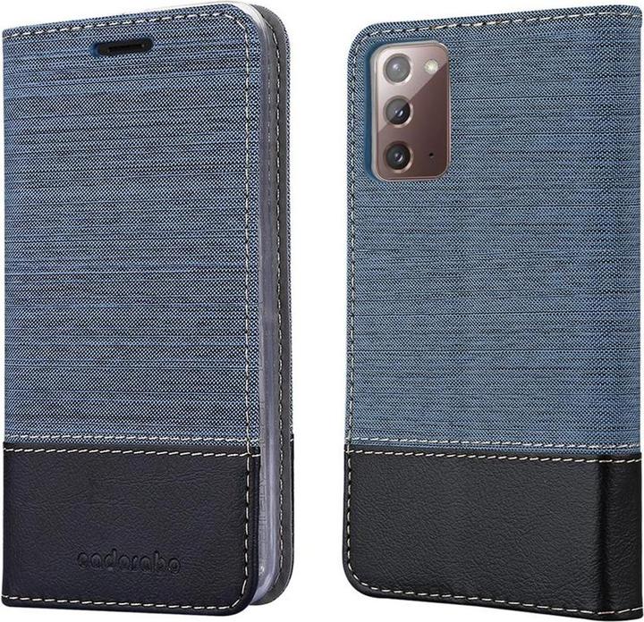 Produktbild Cadorabo Book Jeans Optik Cover (Samsung Galaxy Note 20)
