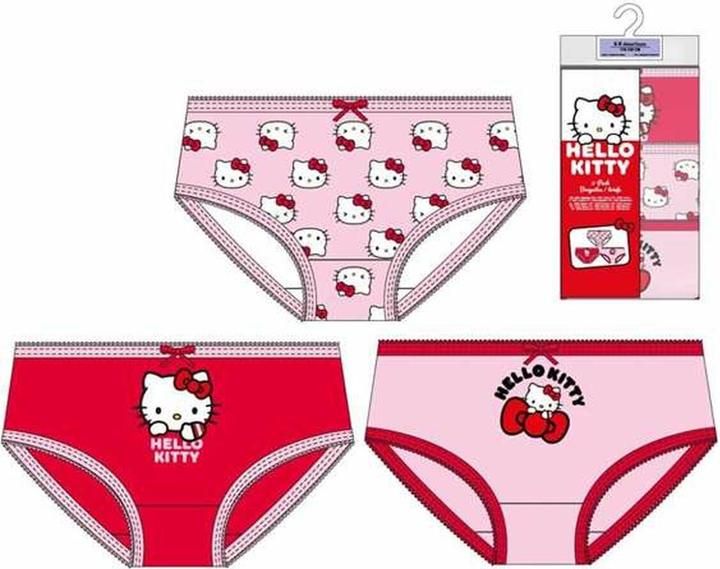 Produktbild Hello Kitty Unterhosen-Packung Für Mädchen Bunt (3er Pack, S)