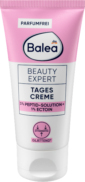 Image du produit dm Balea Crème de jour Beauty Expert avec 3% de solution peptidique & 1% d'ectoïne (50 ml, Crème de jour)