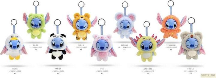 Actual product image Simba Disney - Stitch key ring (random model) (12 cm)