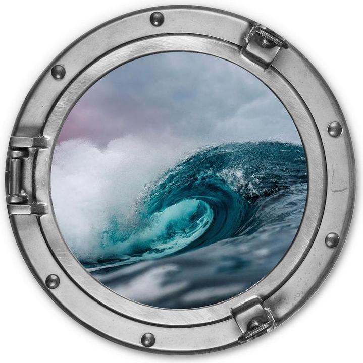 Image du produit Trenddeko Optique 3D - La mer déchaînée (45 x 45 cm)