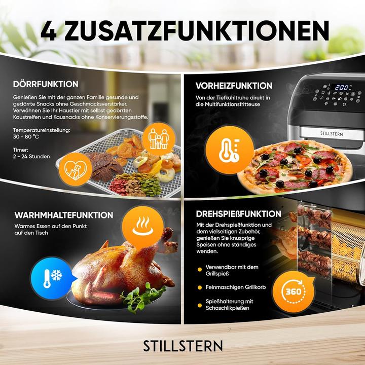 Produktbild Stillstern Heissluftfritteuse