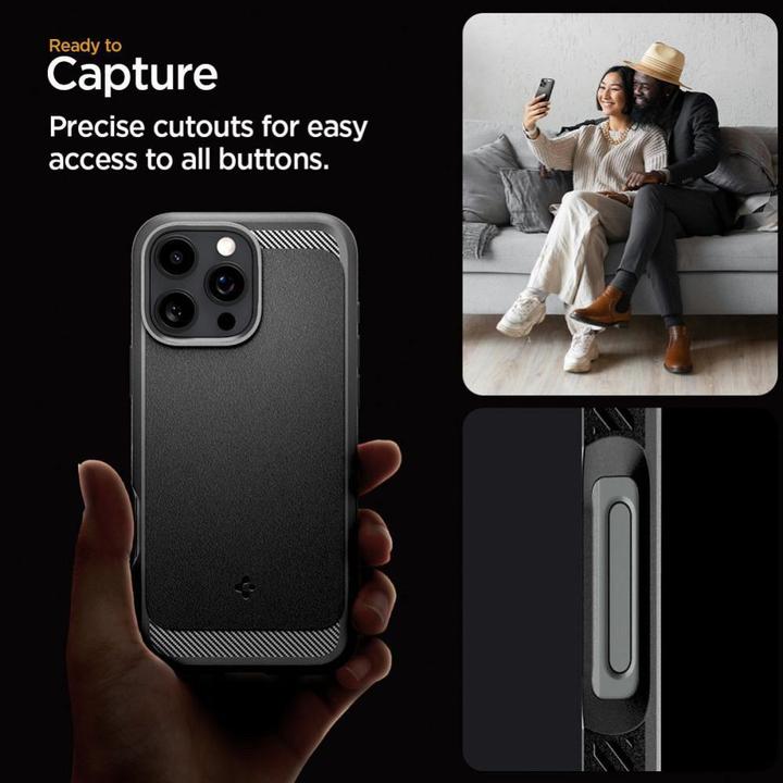 Actual product image Spigen Rugged Armor Case (Apple iPhone 16 Pro)