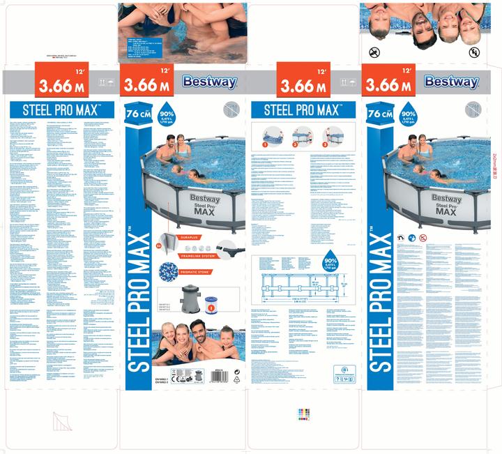Produktbild Bestway Steel Pro Max (Ø 366 x 76 cm)