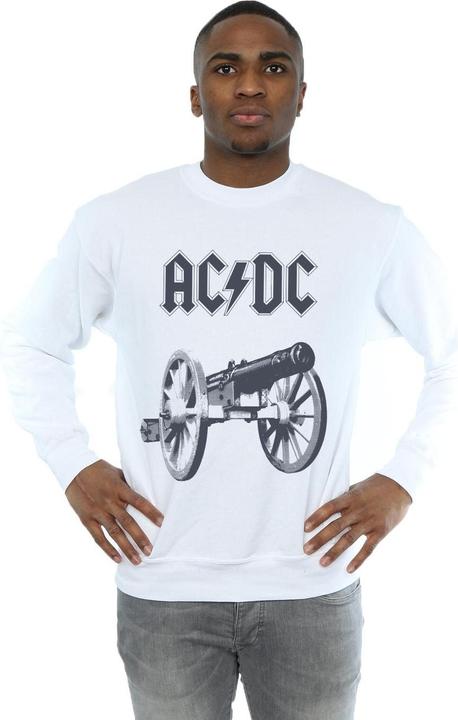 Actual product image AC/DC Mens For Those About To Rock Cotton Sweatshirt (3XL)