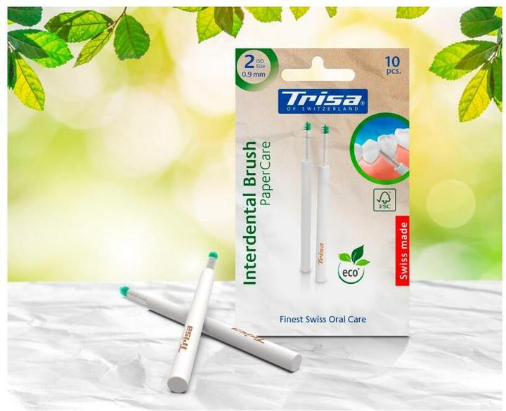 Produktbild Trisa Interdental Brus PaperCar ISO 2 10 (10 x, 0.90 mm)