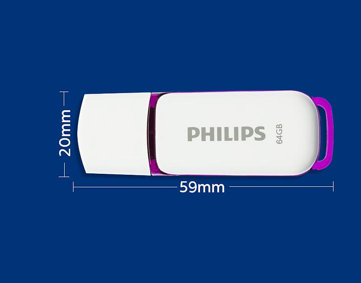 Actual product image Philips Snow Edition (64 GB, USB-A)