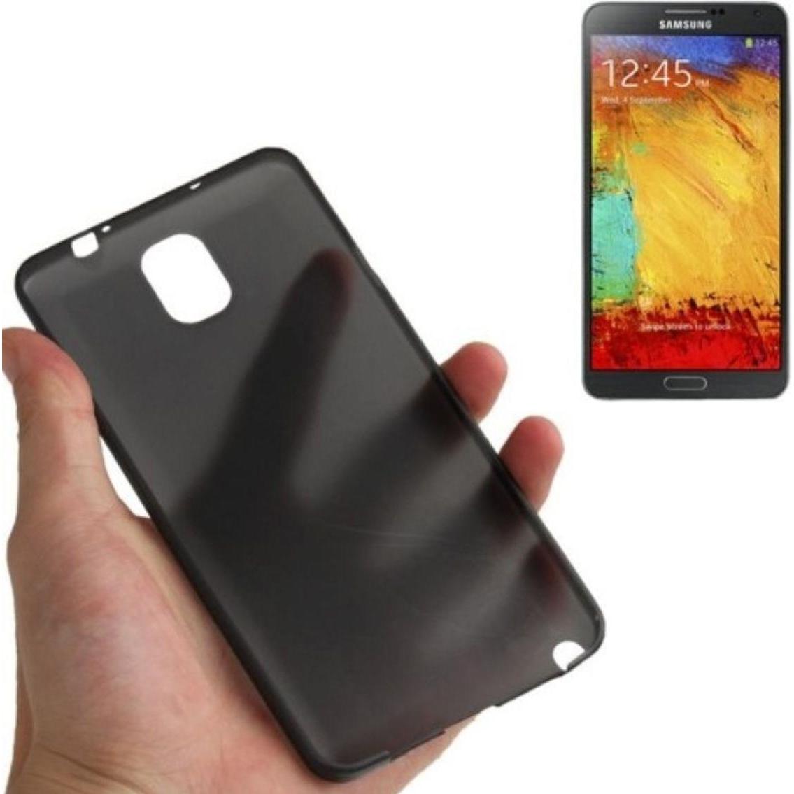 Thumbnail - König Design Schutzhülle Case Ultra Dünn 0,3mm für Handy Samsung Galaxy Note 3 N9000 Schwarz Transparent (Samsung Galaxy...