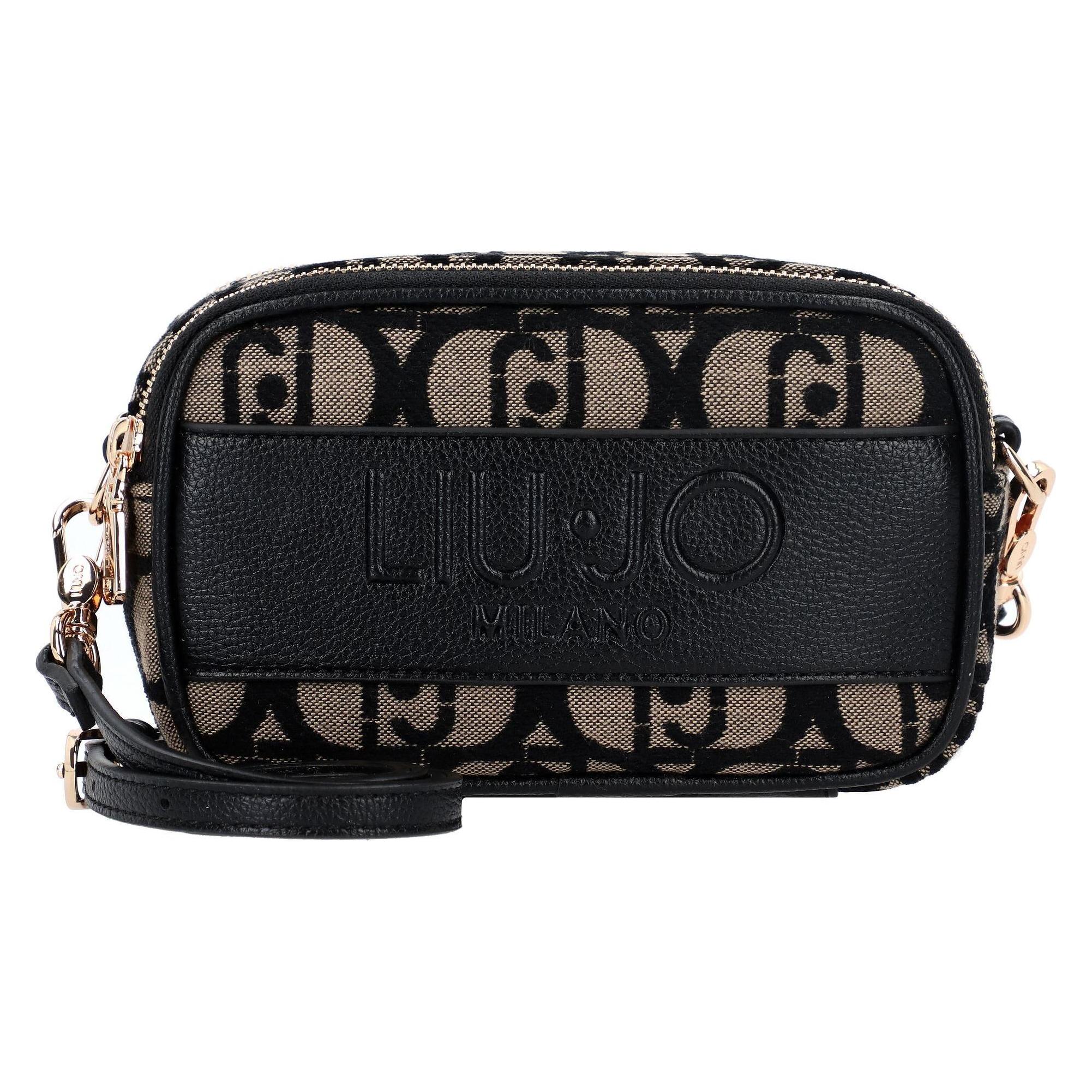 Liu Jo, Damen, Handtasche, Ridhi Mini Bag Umhängetasche S 18 Cm, Schwarz