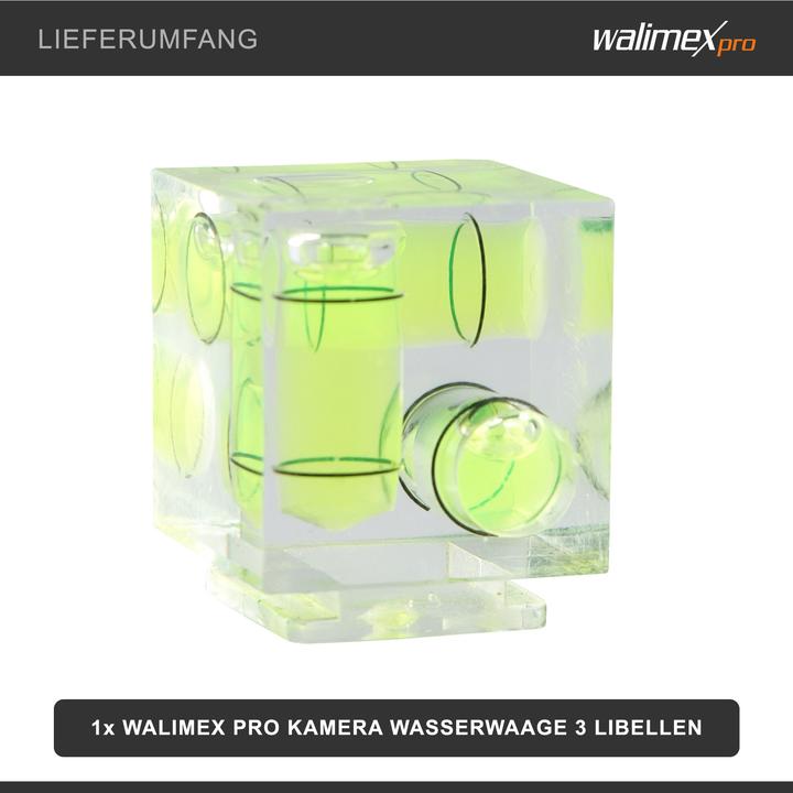 Actual product image Walimex Camera spirit level 3 bubble levels (2.50 cm)