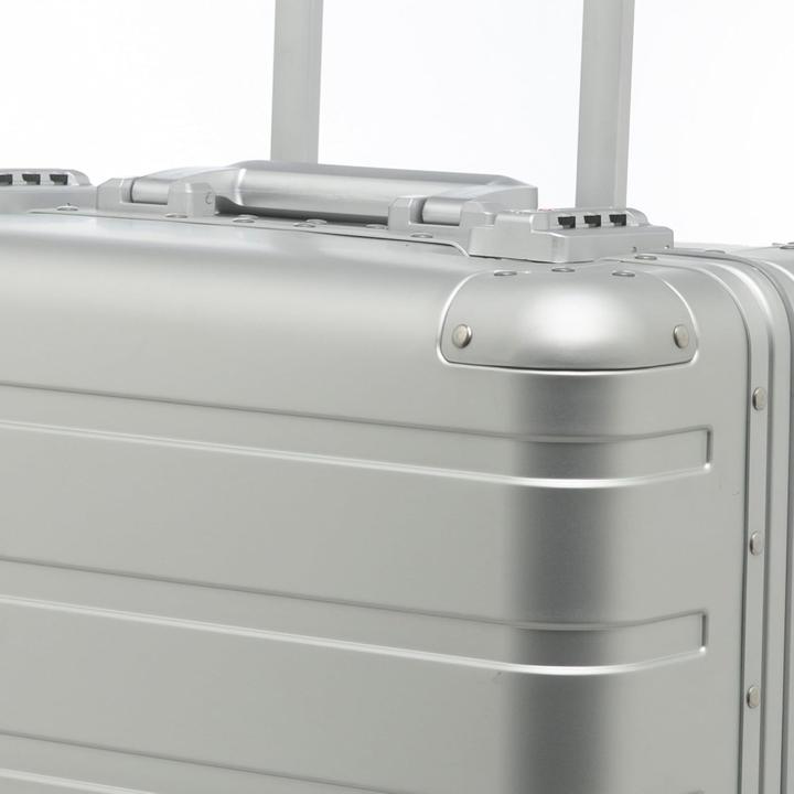 Image du produit Alumaxx Business Overnighttrolley, avec valise entièrement en alu, argenté (37 l)