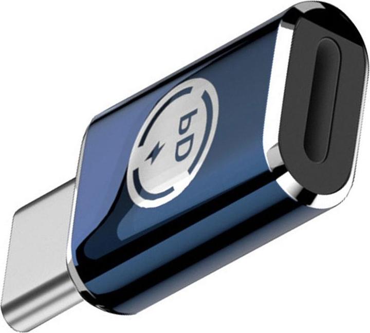 Produktbild Apfelkiste Lightning auf USB C Ladeadapter, Handy/MacBook/Laptop PD 27W, Schwarz (USB Typ C, Lightning)
