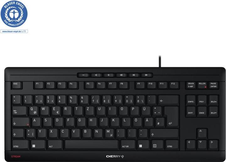 Actual product image CHERRY Stream Keyboard TKL (Germany, Cable)