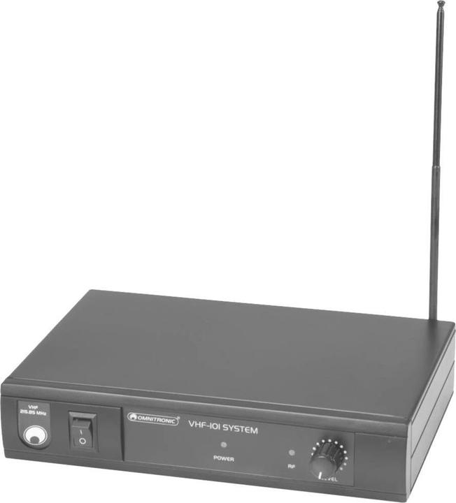 Image du produit Omnitronic VHF-101 Système de microphone sans fil 207.55MHz