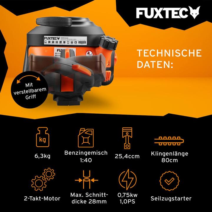 Actual product image Fuxtec FX-MHP126 (Petrol)