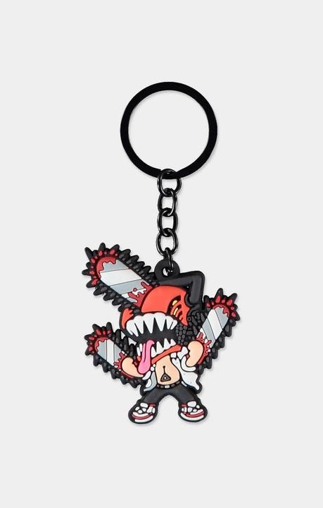 Actual product image Difuzed Chainsaw Man - Rubber Keychain