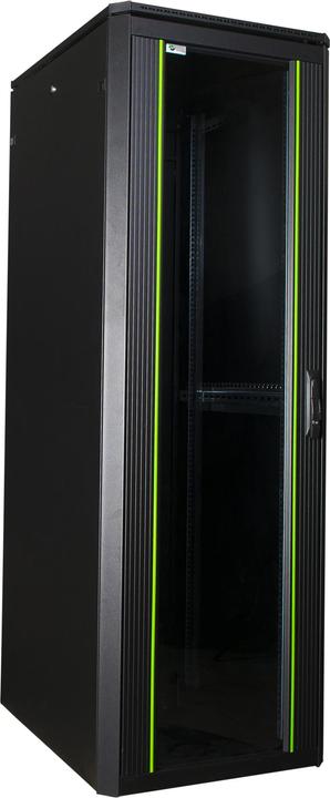 Image du produit Logon RDL36U66BL Vrijstaande rek 36U 600kg Zwart rack (36 HE, Rack 19 pouces)