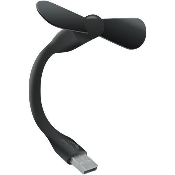 Speedlink Aero Mini USB Fan, Ventilator, Schwarz