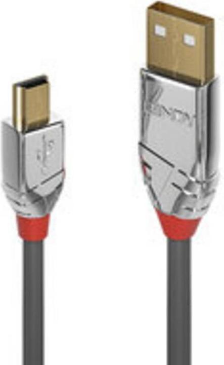 Produktbild Lindy USB/A-MiniB M-M (3 m, USB 2.0)