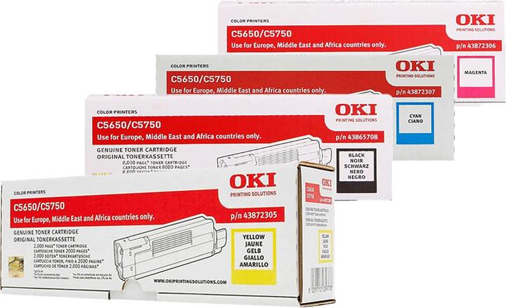 Immagine prodotto OKI Set originale C5650/5750 con tutti e quattro i colori (C, FC, M, Y)