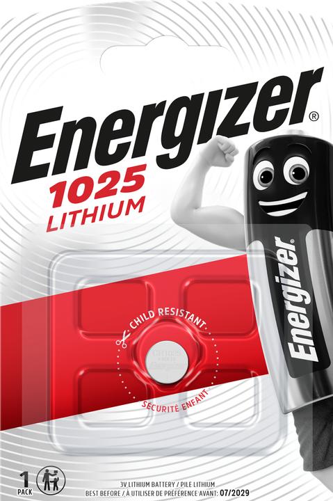 Energizer CR1025 Lithium (1 pcs., CR1025, 30 mAh)