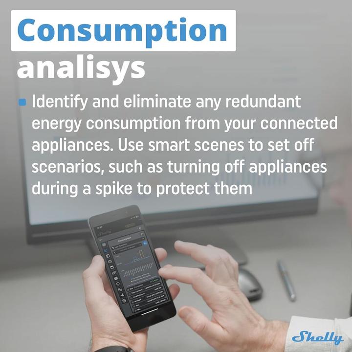 Image du produit Shelly PM Mini Gen3 (Actionneur de commutation)