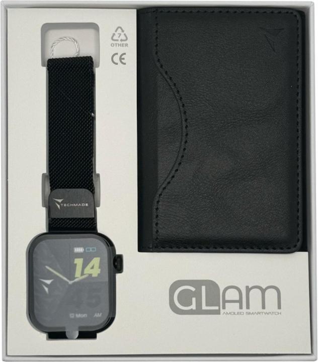 Image du produit Techmade Smartwatch Glam mit Künstlicher Intelligenz - Bundle-Pack (44.45 mm)