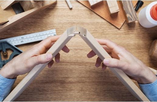 Actual product image Fischer EasyDIY Box wooden dowels (160 pcs.)