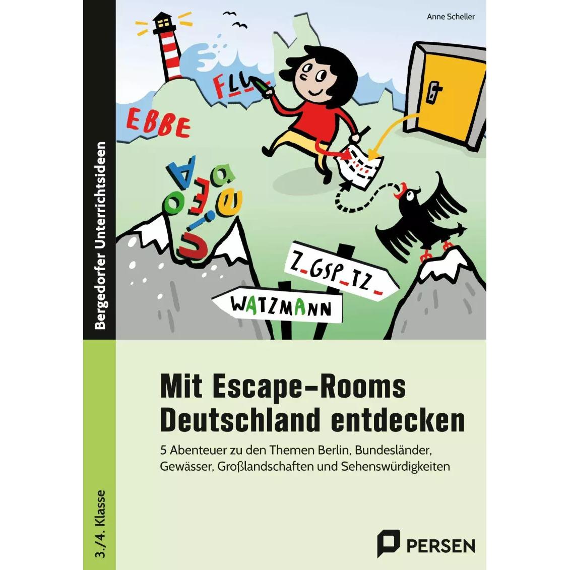 Mit Escape-Rooms Deutschland entdecken, Schulbücher von Anne Scheller
