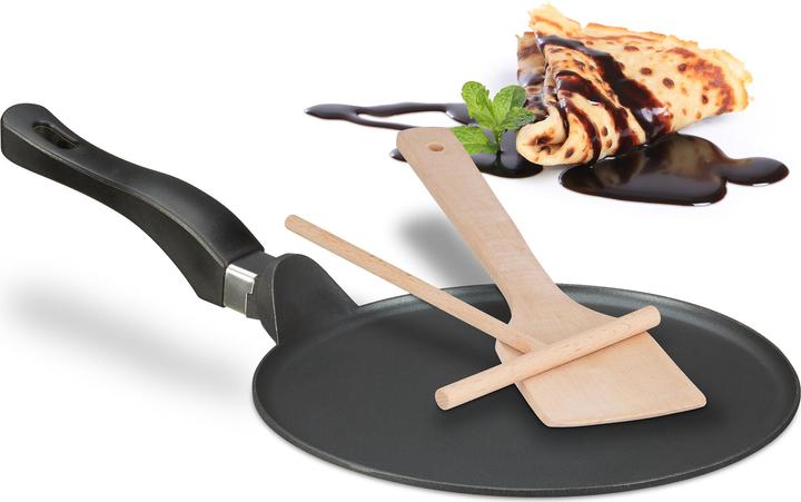 Produktbild Relaxdays Crêpepfanne (Crêpe Pfanne, Aluminium)
