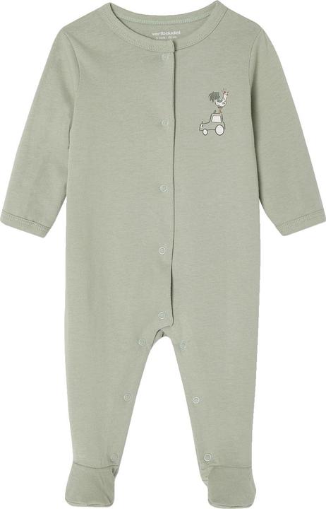 Produktbild Vertbaudet Bio-Kollektion: 2er-Pack Baby Strampler mit Bauernhoftieren (86)