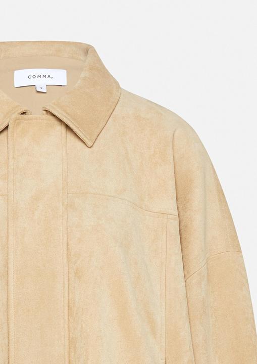 Actual product image Comma Indoor-Jacke Blouson in Velours-Optik (M)