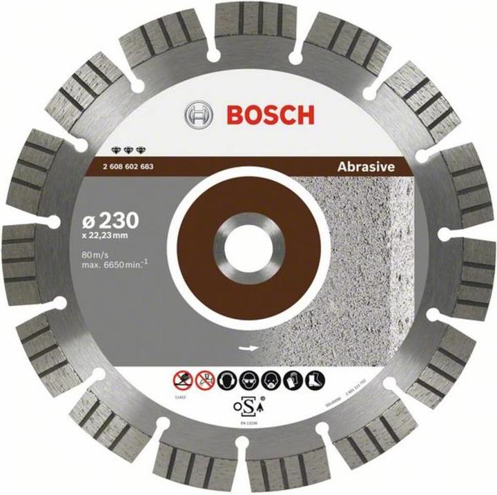 Produktbild Bosch Professional Zubehör PRO Abrasive Diamanttrennscheibe, 115 x 22,23 mm