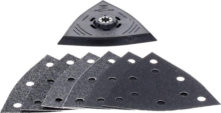 Actual product image Fein Grinding set 7 pieces SLP KL 130 (K60, k80, K180)
