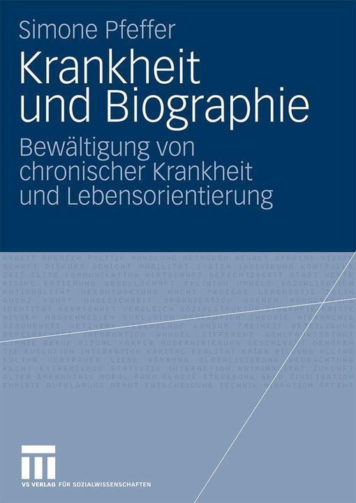 Produktbild Krankheit und Biographie (Deutsch, 2009)