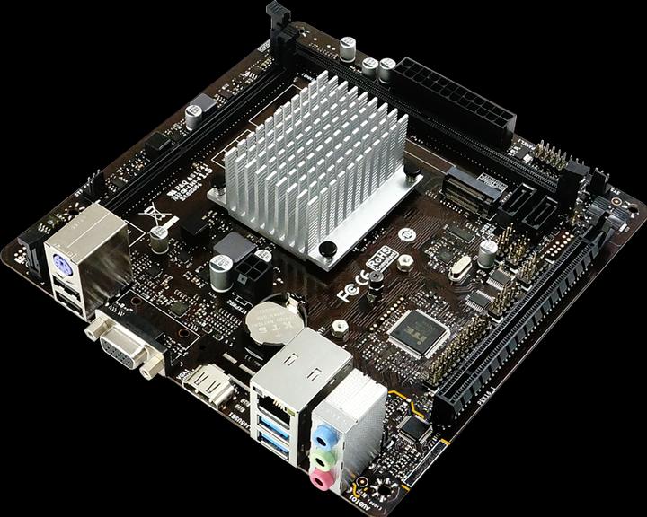 Produktbild Biostar J4125NHU (BGA 1090, Intel SoC, Mini-ITX)