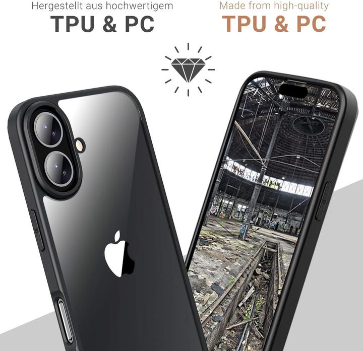Actual product image JT Berlin BackCase Pankow Hybrid (Apple iPhone 16 Plus)