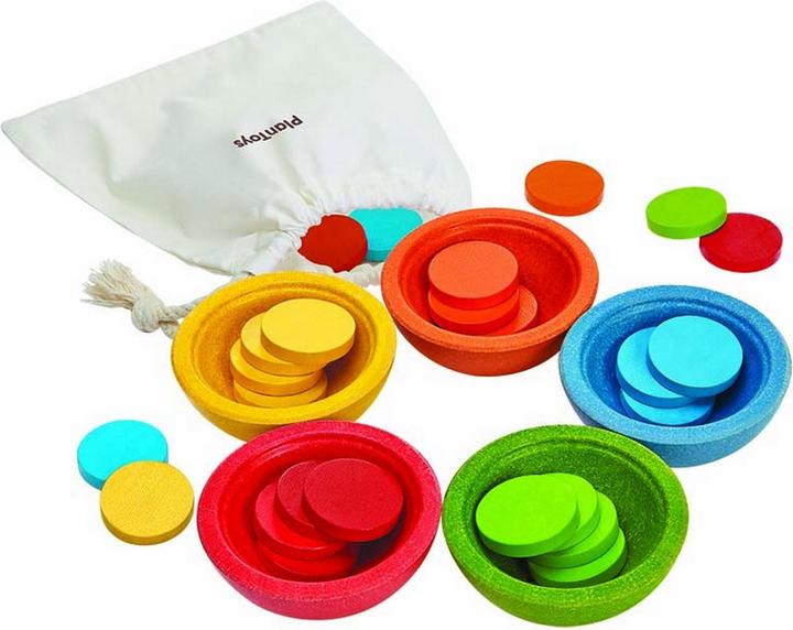Plantoys Sortier- und Zählbecher