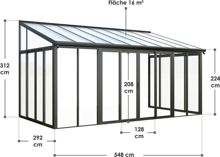 Produktbild Juskys Wintergarten